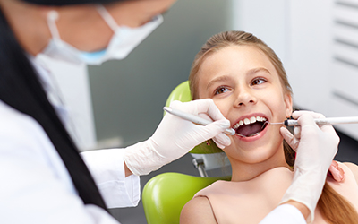 Child tooth check