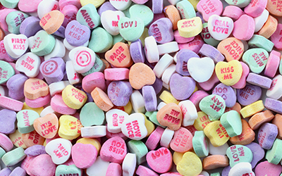 Valentine Heart Candies